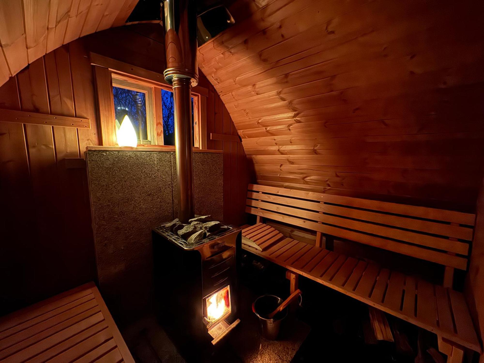 Lehmhaeuschen Mit Sauna Тангермюнде Екстер'єр фото